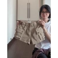 ราคา Overalls กางเกงยีนส์ผู้หญิงสำหรับฤดูร้อน ทรงสแลลม์ สไตล์ใหม่ สีกากี (44458929565)