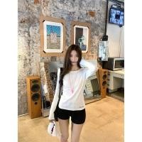 ราคา เกาหลีหวานเผ็ดเย็บปักถักร้อยแขนยาวตีเสื้อผู้หญิง 2025 ฤดูใบไม้ร่วงและฤดูหนาวใหม่ภายในพอดีด้านบนบาง (44158365619)