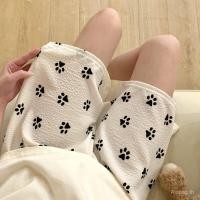 ราคา ฤดูร้อน กางเกงขาสั้นผู้หญิงแบบบาง กางเกงขาสั้นหลวม สบาย กางเกงขาสั้นห้าจุด กางเกงขาสั้นพิมพ์ลายการ์ตูนน่ารักสำหรับใช้ในบ้าน (29837547561)