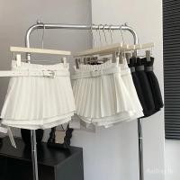 ราคา กระโปรงพลีทสีขาวสำหรับผู้หญิง สไตล์ใหม่ฤดูร้อน ลำลอง หลากหลาย กระชับสัดส่วนและเพิ่มความสูง กางเกงขาสั้น A line (43403464582)