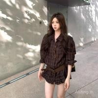 ราคา เสื้อแขนยาวสตรีลายสก๊อต สามารถจับคู่เข็มขัด และสวมใส่ได้ในฤดูใบไม้ร่วง เพื่อลุคที่ผอมบางและเรียบร้อย (40969085940)