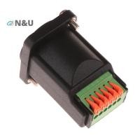 ราคา N U RJ12 6P6C ถึง Solderless Terminal Block อะแดปเตอร์ D type RJ12 หญิงฤดูใบไม้ผลิ Terminal Block อะแดปเตอร์ Terminal Block PCM 0488 (53301347258)