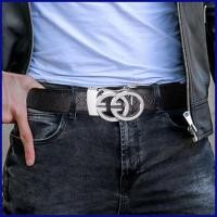 ราคา เข็มขัดผู้ชายแบบปรับสไลด์ หนังนุ่ม มีหัวเข็มขัดอัตโนมัติ เหมาะสำหรับใส่ลำลอง (42069442551)