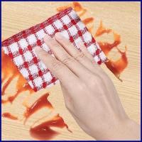 ราคา ผ้าขนหนูชาสําหรับห้องครัว 10X ดูดซับผ้าเช็ดตัวผ้าฝ้าย 15 75x11 02 นิ้วแป้งกระสอบจานผ้าขนหนู ometyth (40426274198)