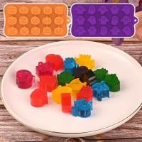ราคา 15 หลุม Halloween Candy แม่พิมพ์ซิลิโคน Ghost pumpkin Series ช็อกโกแลตแม่พิมพ์ Jelly Wax melt เค้กตกแต่ง DIY Baking bunverth (42074024206)