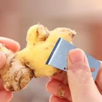 ราคา 2ชิ้นขิงปอกใช้งานง่ายเหมาะสําหรับบ้านครัวปอกเปลือกกระเทียมขูดมันฝรั่งเผือกปอก บันเวอร์ธ (41057416804)