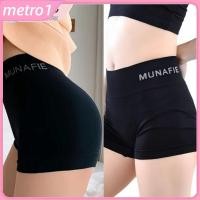 ราคา กางเกงบ็อกเซอร์ทรงเอวสูงเก็บหน้าท้องแบบไร้ตะเข็บ พิมพ์ลายตัวอักษร สำหรับผู้หญิง Metro1 (55351214352)