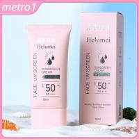 ราคา ครีมกันแดดสำหรับผิวหน้าและผิวกาย Spf50 ปกป้องผิวจากแสงแดด ปกป้องผิวจากรังสี UV ครีมกันแดดควบคุมความมัน ครีมบำรุงผิวขาว เมโทร 1 (43775477339)