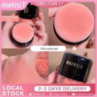 ราคา Maffick Soft Face Blusher Powder With Sponge Cheek Rouge Peach Blush Palette Nude Pink Makeup Brightening Teint Blush Contour Cosmetics metro1 (43472491257)