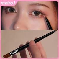ราคา ดินสอเขียนคิ้วอัตโนมัติ Mknk หมุนได้ กันน้ำ กันเหงื่อ ดินสอเขียนขอบตา สีน้ำตาลกาแฟ สีดำ metro1 (42572184341)