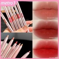 ราคา ดินสอเขียนขอบปาก Mking 6 สีสวย ดินสอเขียนขอบปากกันน้ำ ลิปสติกให้ความชุ่มชื้นยาวนาน metro1 (41973927305)