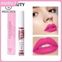 ราคา KK Beauty ลิปกลอสเนื้อแมทท์กันน้ำ 12 สี ติดทนนาน ลิปสติก Barbie Pink สำหรับผู้หญิงอเมริกัน metro1 (41472921101)