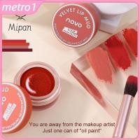ราคา Novo Velvet hazy Long Lasting Matte Clay Dual Use Lipstick Blush Eyeshadow High Pigment Lipstick Blush Lipstick metro1 (27592543078)