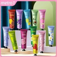 ราคา ครีมทามือน้ำมันหอมระเหย กลิ่นผลไม้ ให้ความชุ่มชื้นและสดชื่น บำรุงผิวให้เนียนนุ่ม metro1 (48600940331)