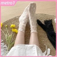 ราคา ถุงเท้าลูกไม้ผู้หญิง ถุงเท้าทรงยาวปานกลาง ถุงเท้าเจ้าหญิงสีขาว ถุงเท้าลูกไม้ ถุงเท้าแบบกอง ถุงเท้ายาวฤดูใบไม้ผลิและฤดูใบไม้ร่วง ถุงเท้าแบบแมรี่เจน metro1 (40875574712)