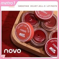 ราคา สินค้าขายดี Novo Mousse กล่องลิปกลอสเนื้อแมทกำมะหยี่ Novo Mousse กล่องลิปสติกเนื้อแมทกำมะหยี่ กล่องลิปกลอสเนื้อแมทนักเรียน ราคาถูก ลิปสติกเนื้อแมทไม่ติดถ้วยระเบิด metro1 (40122601820)