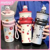 ราคา แก้วเก็บความร้อนลายการ์ตูนแพนด้า 700 มล พร้อมเชือกยก แก้วสแตนเลส 316 สำหรับเด็ก แก้วสูญญากาศ แก้วดื่มโดยตรง สำหรับนักเรียน metro1 (57150325316)