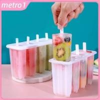 ราคา เครื่องทำไอศกรีม 4 เซลล์ฤดูร้อน แม่พิมพ์ทำไอศกรีม ถาดทำไอศกรีม DIY สำหรับเด็ก เครื่องมือทำเอง metro1 (42575564684)