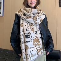 ราคา กระเป๋าคล้องไหล่ลายการ์ตูนแมวน่ารัก พร้อมผ้าพันคอสองด้าน คุณภาพดีเหมือนแคชเมียร์ สำหรับฤดูหนาว (55650946608)