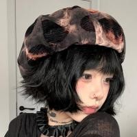 ราคา BEINIAN Tie Dye Niche Art Retro Corduroy จิตรกรหมวกหญิง All Match พิมพ์ Cloud หมวกแปดเหลี่ยม (41117927349)