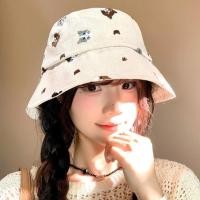 ราคา หมวกปักคิตตี้สีดำสำหรับผู้หญิง พร้อมม่านบังแดด สไตล์ฤดูร้อน (42272559915)