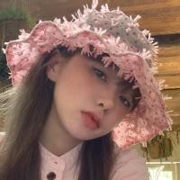 ราคา BEINIAN น่ารักสีสัน Polka Dot Bucket หมวกหญิงฤดูใบไม้ผลิฤดูร้อนสไตล์ใหม่หวาน All Match ผ้าพันคอครีมกันแดดหมวกบังแดด (41515836019)