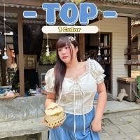 ราคา เสื้อแขนตุ๊กตา แต่งลูกไม้ รอบตัว อกก็ยังแต่งลูกไม้อีก ผูกโบว์ (25629840046)