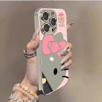 ราคา เคสโทรศัพท์โลหะเหลวคุณภาพสูง ใช้ได้กับ iPhone 14 15 16 Pro Max 14 15 Plus 7 Plus 8 Plus โทรศัพท์ 11 12 13 Pro Max iPhone 11 12 13 Pro 7 Plus 8 Plus Apple XS Max Kitty (41102479307)