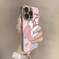 ราคา เคสโทรศัพท์ซิลิโคนกระจกน่ารักลายมายเมโลดี้ ปกป้องโทรศัพท์ ใช้ได้กับ iPhone 11 12 13 14 15 16 Pro Max 7 8 Plus 14 15 Plus XS X XR XS Max (26737046116)