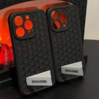 ราคา เคสโทรศัพท์ระบายความร้อนพร้อมขาตั้งซิลิโคนกันกระแทกนิ่มรูปทรงรังผึ้งเกมระบายความร้อนเหมาะสําหรับiPhone 16 15 14 13 12 11 Pro Max X XR XS Max 7 8 Plus (24645308918)