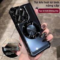 ราคา เคสแม่เหล็กสองชั้น iPhone 16 Pro Max 15 11 14 XR 13 12 Pro Max 8 7 6 6S Plus X Xs Max Se 2020 13 12 11 สี่มุมถุงลมนิรภัยกันกระแทก Soft Case tpu โปร่งใสไฟฟ้าสีดํา เคสโทรศัพท์สวยๆ ins AllBag Protective 