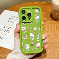 ราคา น่ารัก Cherry KT Cat สําหรับ OPPO A78 A16K Reno 5K 6 7 8T 8 PRO 11 A83 A1 A57 A55 A36 F19 A58 A74 F11 Pro กันกระแทก Angels eye ปกอ่อน (57050316332)