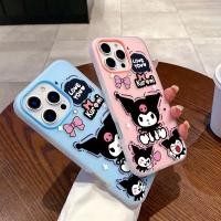 ราคา น่ารักการ์ตูนKuromi Jelly 2 in 1 เคสโทรศัพท์สําหรับOPPO A15 A15S A16K A16E A18 A38 A40 A57 A57E A57S A60 A77 Soft TPUกันกระแทกสามารถถือภาพปกหลังปลอก (54551243281)