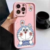 ราคา การ์ตูนสีฟ้า Dingdang Cat สําหรับ OPPO C31 Realme 10 2 8 PRO 8I 7i V23 C33 F7 C55 A79 A83 F9 11F C21 C17 Reno 2F 2Z 5 8 8T 10 PRO กันกระแทก Angels (42869283478)