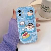 ราคา ปลอกสําหรับ OPPO Realme C21 C21Y C25 C25Y C30 C31 C33 C35 C53 C55 V23 OPPO F11 F17 F19 น่ารัก Crayon Shin chan น้ําหนักเบากันกระแทกเคสโทรศัพท์ (28702050402)