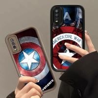 ราคา สําหรับ VIVO Y3S Y12S Y20 Y20i Y20A Y20S Y20T VIVO Y21 Y21S Y21A Y22 Y22S Marvel Captain Shield Soft TPU drop proof เคสโทรศัพท ์ (25527518924)