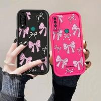 ราคา ปลอกสําหรับ Huawei Nova 5t 6se 7i Huawei Y6P Y7A Y7 Y9 Prime Y7 Pro 2019 Y9 2019 ขนาดใหญ่สีชมพู Bowknots ซิลิโคนนุ่มกันกระแทก TPU โทรศัพท์มือถือ Protector ฝาครอบ (26156328165)