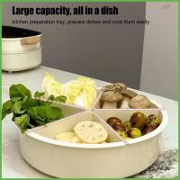 ราคา หมุนขนมขบเคี้ยวจาน 5 ช่องผัก จานแบ่งจานเสิร์ฟสําหรับงานปาร์ตี้ ความบันเทิง ปิกนิก dyrfth (41973312166)