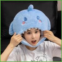 ราคา Plush Shark หมวกสัตว์ Theme Dress up หมวกตลกน่ารักคอสเพลย์หมวกสําหรับการแสดงบนเวทีแต่งตัว dyrfth (53251185506)
