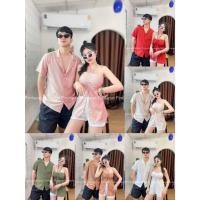 ราคา ป้ายPIMLAPAT PLP 010 เซ็ทคู่รัก เสื้อคู่กับแฟนรอบนี้มาด้วยสีพื้นใส่ได้ตลอด เสื้อคู่รัก เสื้อคู่แฟน ชุดเที่ยวทะเล (25366689052)