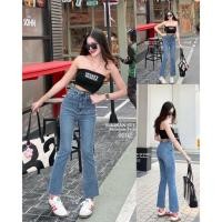 ราคา SIRINAN STUDIO SRN 9202 JEANS กางเกงยีนส์ทรงขาม้าน้อยเต่อ เอวสูงเก็บพุงรุ่นนี้ผ้าเทพผ้ายืด มากี่รอบก็ไม่พอขาย (27980176435)