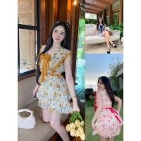 ราคา NICHCHA NC 37772 มินิเดรสขนมชั้น น่ารักมากกก ผ้านำเข้าลายเฉพาะแบรนด์ มีซับทั้งตัว มีซิปหลัง (43012769097)