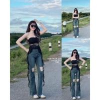 ราคา ป้ายSIRINAN STUDIO SRN 190 JEANS กางเกงยีนส์เอวสูงผ้ายืดหนานุ่มใส่สบาย แอดขอบอกเลยผ้าสวยมากรุ่นนี้ (27254353985)