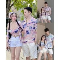 ราคา PIMLAPAT PLP 012 ชุดเซ็ท 4ชิ้น เอาใจหนุ่มสาวคู่รักมาด้วยเซทคู่ เสื้อคู่รัก เสื้อคู่แฟน ชุดเที่ยวทะเล (22556671419)