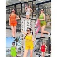 ราคา Me T DA MTD 8219 ชุดเซตสงกรานต์มาแย้ววววว ผ้าตาข่าย จับคู่เซต กับเกาะอก สงกรานต์ ชุดเล่นสงกรานต์ ชุดเที่ยวสงกรานต์ (26827129660)