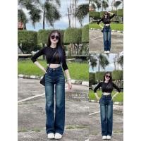 ราคา SIRINAN STUDIO SRN 9412 JEANS กระบอกขาตรงผ้ายืดพรีเมี่ยม ทรงสวยใส่แล้วดูเท่สุดๆ ผ้าหนามาก เนื้อยีนส์สวยละเอียด (27209464355)