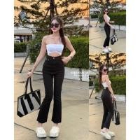 ราคา SIRINAN STUDIO SRN 9202 1 JEANS กางเกงยีนส์ทรงขาม้าน้อยเต่อ เอวสูงเก็บพุงรุ่นนี้ผ้าเทพผ้ายืด มา (29230577933)