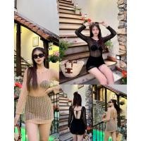 ราคา SHEENY SN 3741 เดรสซีทรูสวยมากก ใช้คำว่าสวยได้เปลืองเลย ชุดเที่ยวทะเล ชุดไปทะเล ชุดเที่ยวคาเฟ่ ชุดเที่ยวซัมเมอร์ (28478053998)