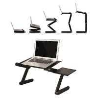 ราคา โต๊ะวางโน๊ตบุ๊คแบบพกพา โต๊ะพับ ปรับระดับได้อิสระ 360 องศา (1304353763)