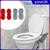 ราคา 4 ชิ้น กันชนฝาชักโครกสีขาว ปะเก็นยก ปะเก็นฝาชักโครก แผ่นรองที่นั่งชักโครกพร้อมกาวติดแน่นสำหรับกาวฝาชักโครก Yunni (44451432001)